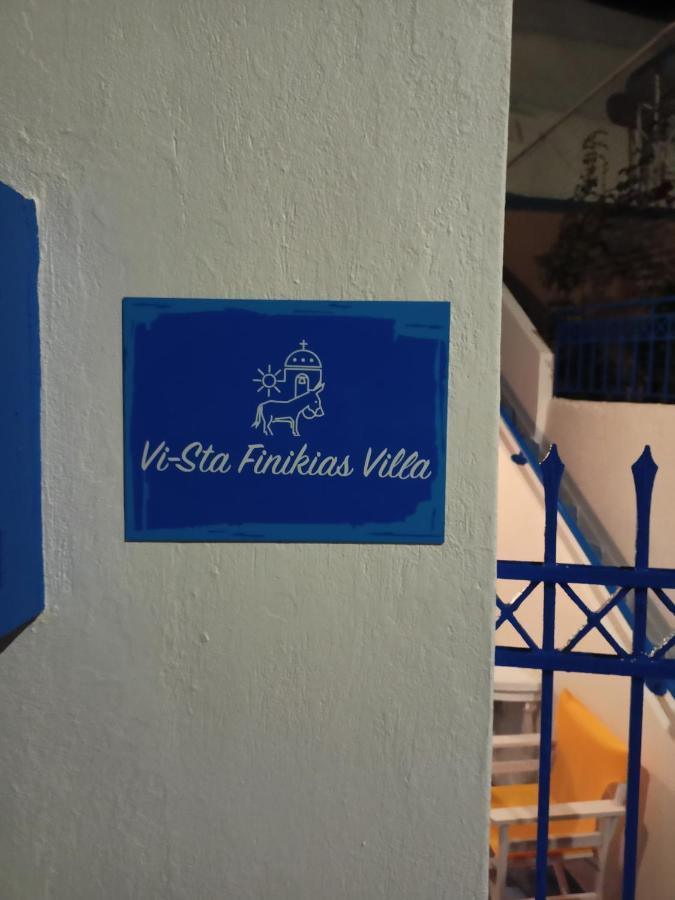 VI Sta Finikias Villa Oía Zewnętrze zdjęcie